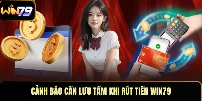 Cảnh báo cần lưu tấm khi rút tiền WIN79 Cảnh báo cần lưu tấm khi rút tiền WIN79